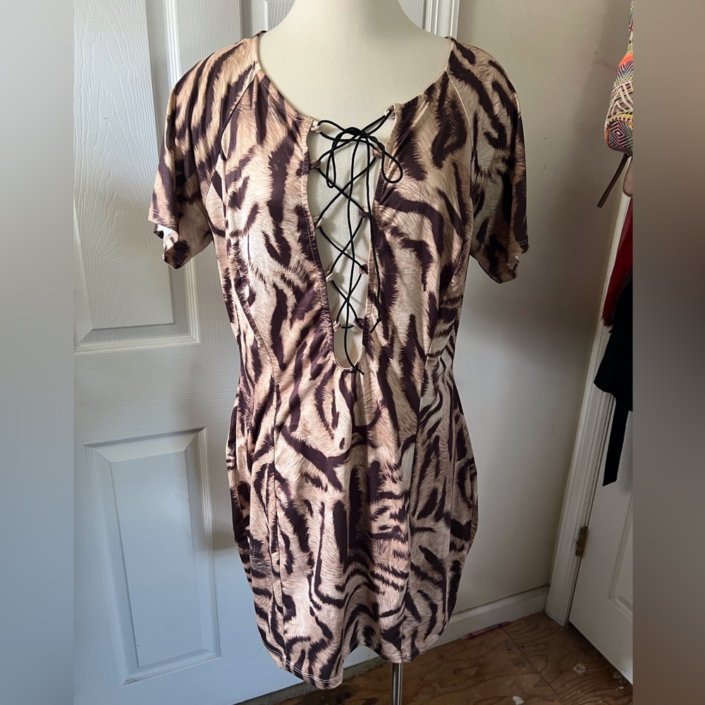 Fashion nova animal print dress